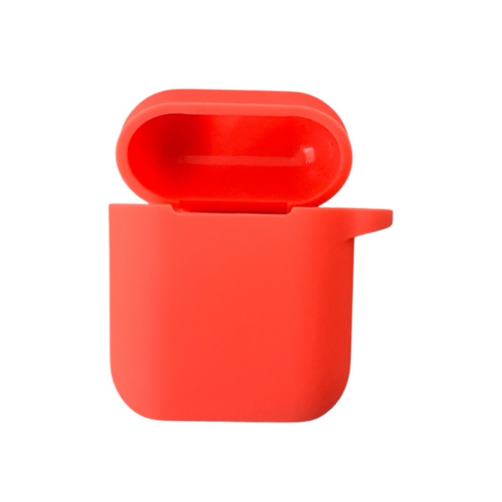 Airpods Silicone AirPods Case - Neon Coral Color